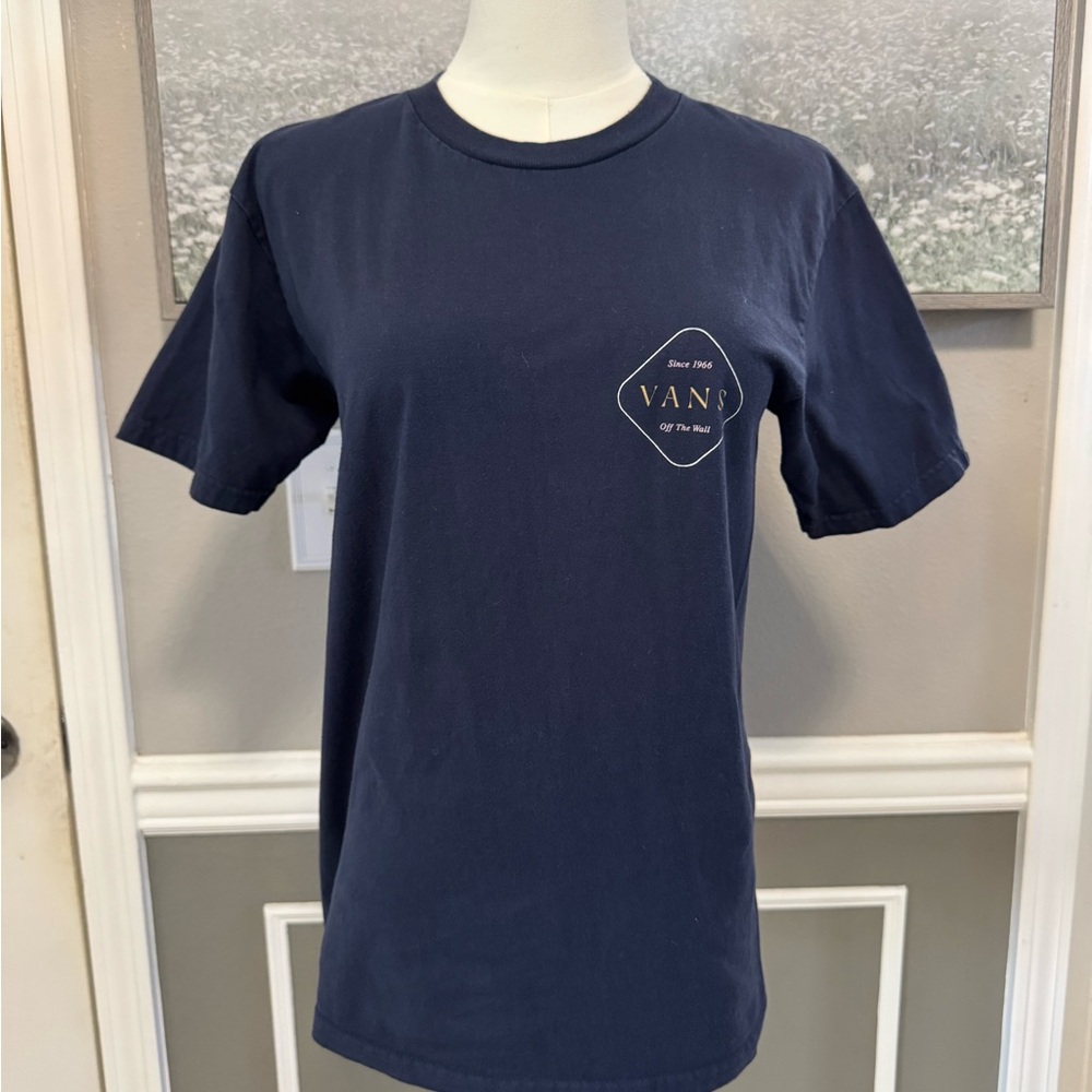 Vans Dark Blue Short Sleeve Shirt